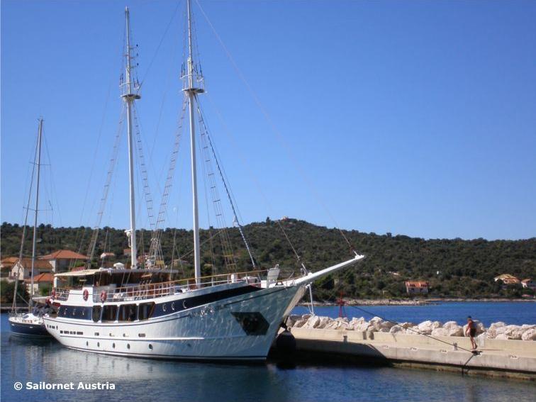 Gulet in der Adria