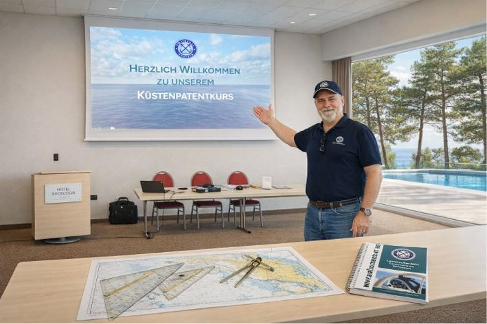 Seminarraum beim Küstenpatentkurs